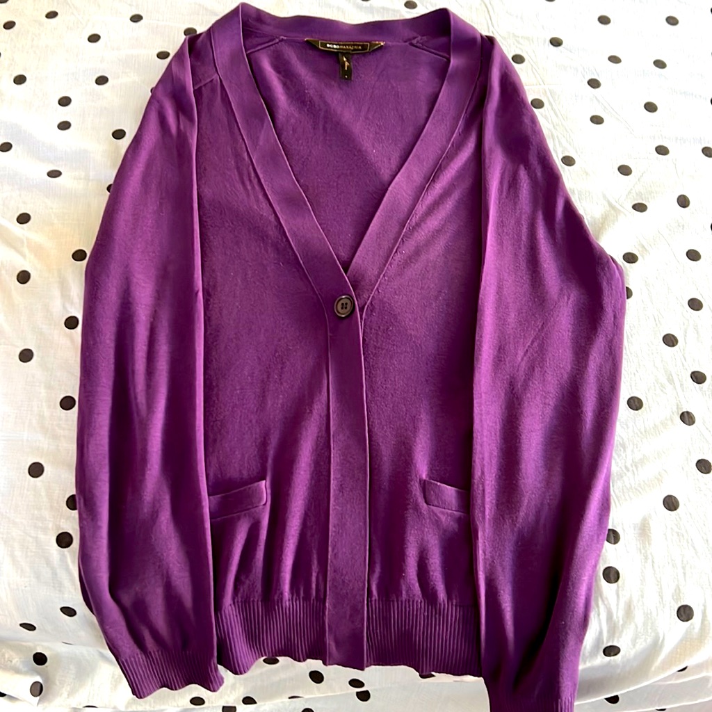 Womens Sweaters Are Purple And Nude Two For One Are On Sale